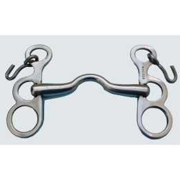Bocado Barcelona De Acero Inoxidable Embocadura Inglesa