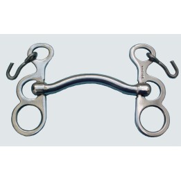Bocado Barcelona De Acero Inoxidable Embocadura de Arco