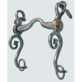 Bocado Modelo Real Escuela de Acero Inoxidable Embocadura Inglesa